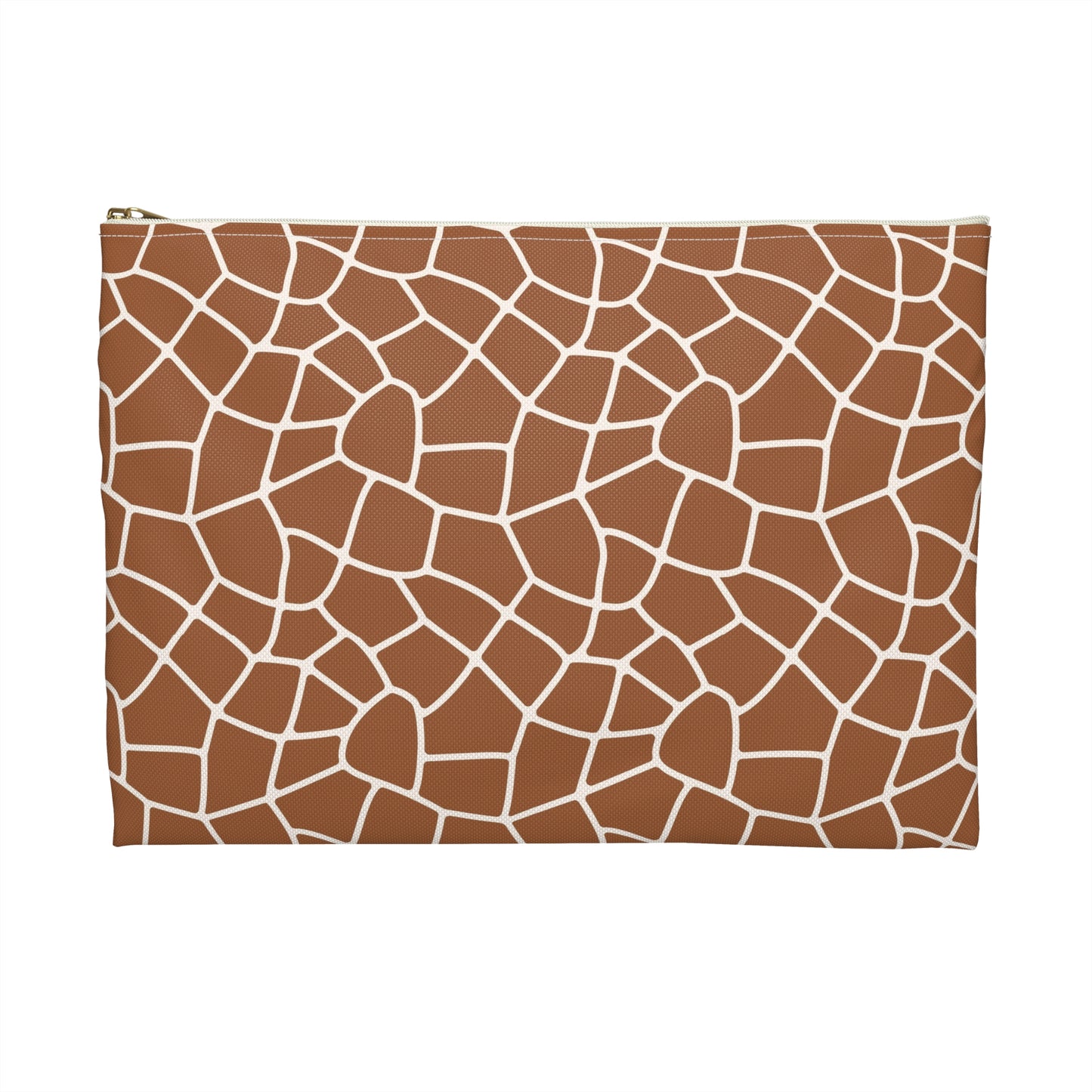 Trendy Giraffe Print Accessory Pouch - Cosmetic Bag, Travel Organizer, Gift for Her, Stylish Storage, Animal Pattern