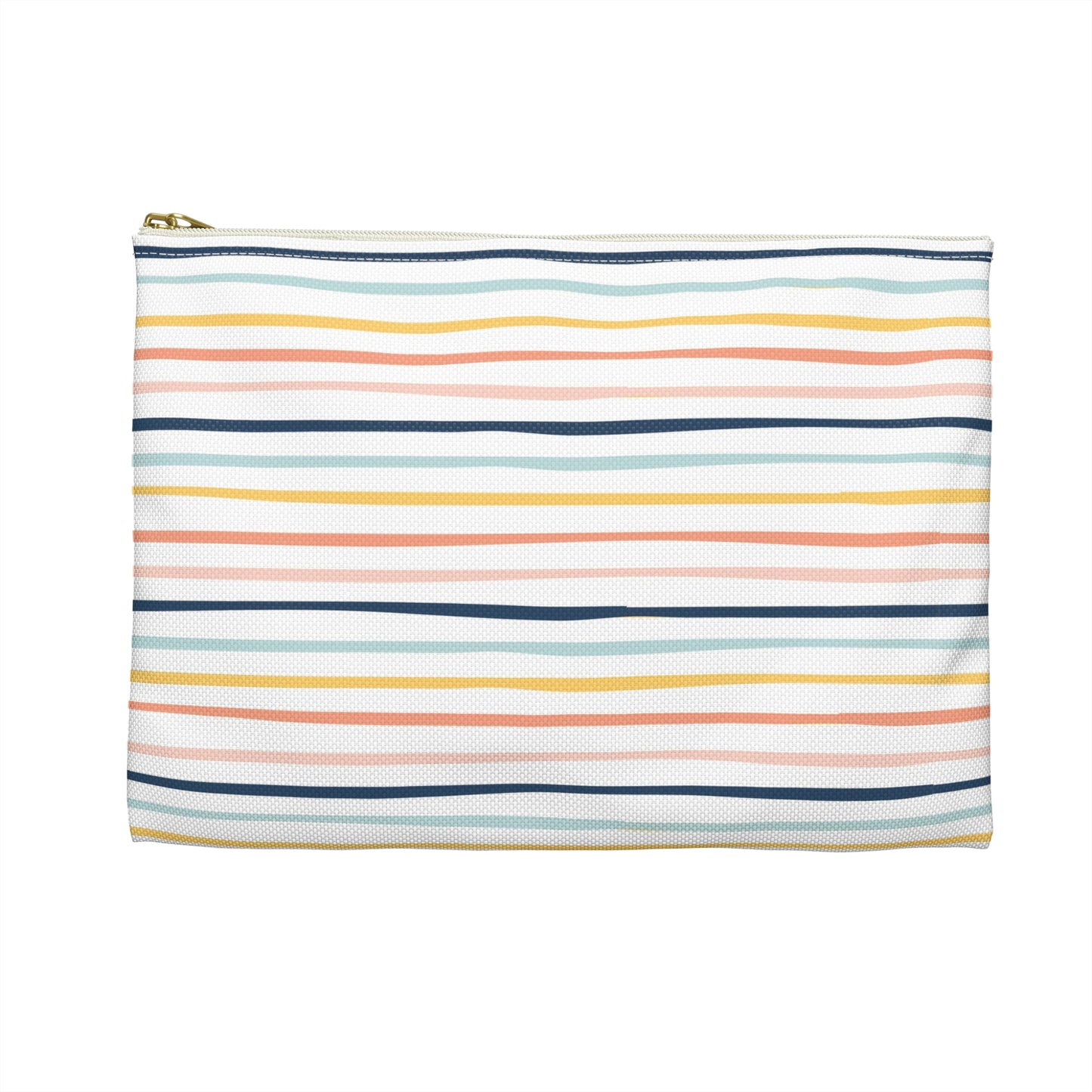 Tropical Accessory Pouch for Travel, Makeup, Beach, Gift, Summer Vibrance, Floral and Striped Designs