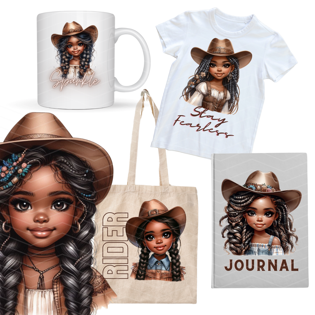 Cute Girl Western Bundle