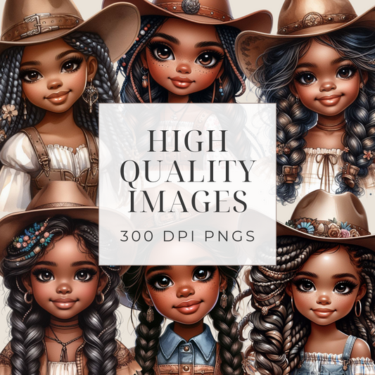 Cute Girl Western Bundle