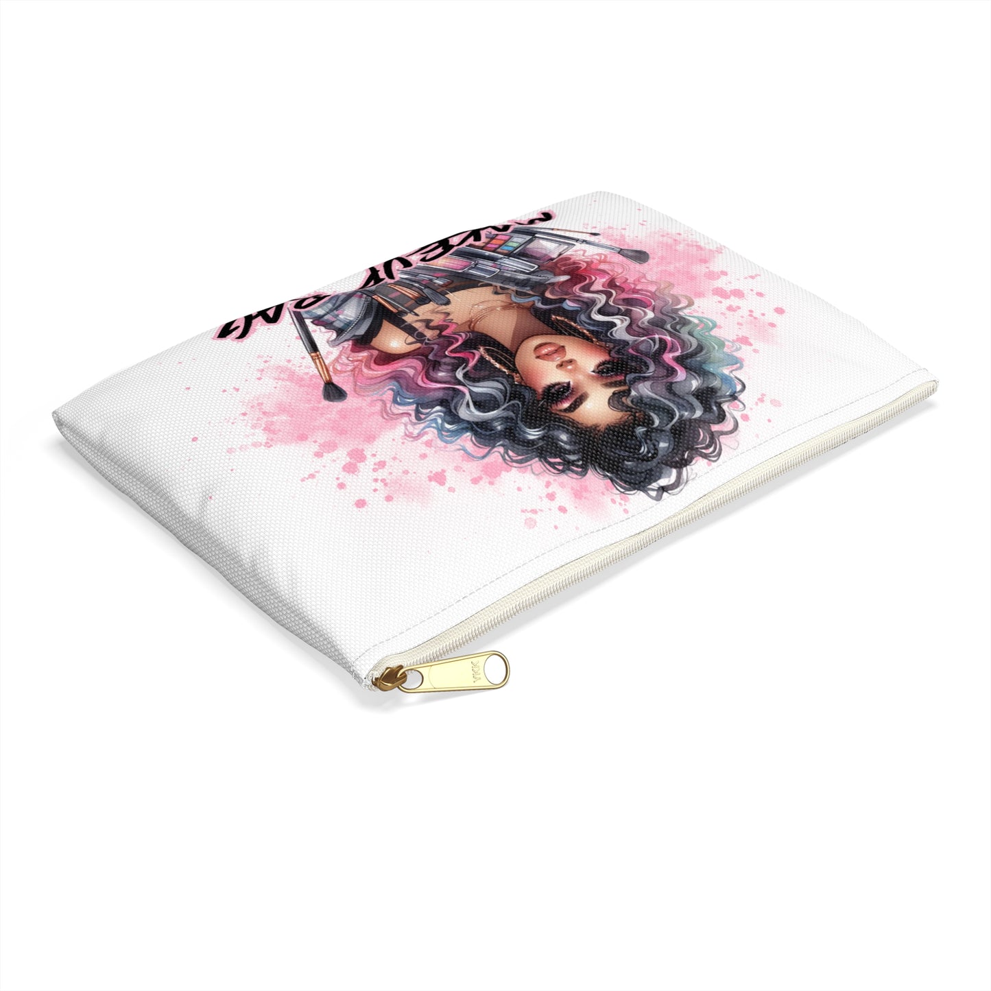 Makeup Bag with Glamorous Design, Cosmetic Organizer for Beauty Lovers, Perfect Gift for Birthdays, Holidays, and Special Occasions, [...]