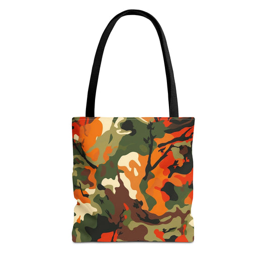 Fall Camouflage Tote Bag | Stylish Eco-Friendly Shopping Bag | Perfect for Outdoor Adventures, Gifts, and Everyday Use