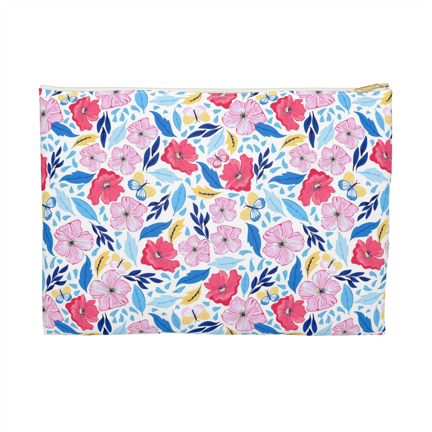 Floral Accessory Pouch - Perfect for Makeup, Travel, Gift for Her, Organizer, Floral Print