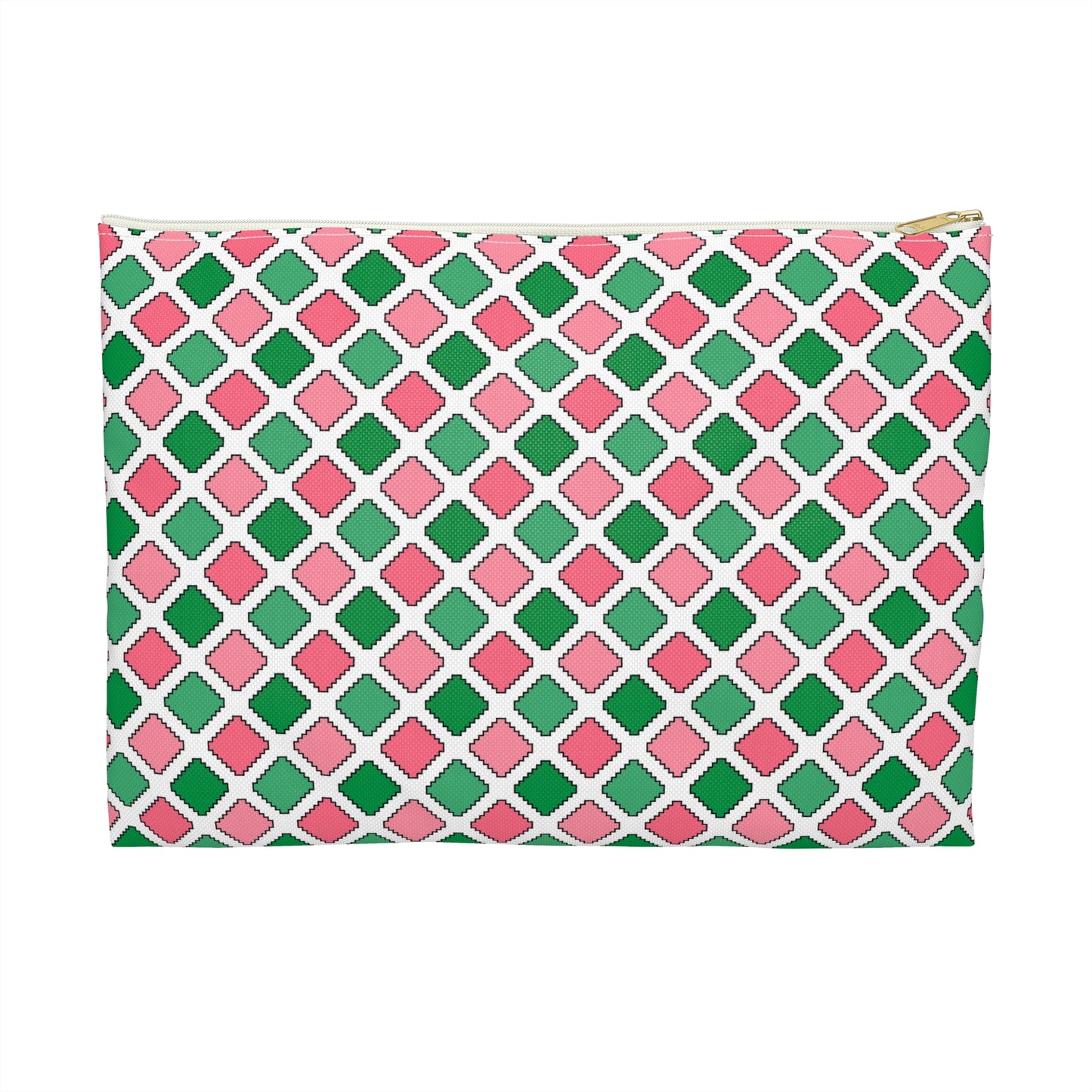 Colorful Geometric Accessory Pouch - Perfect for Travel, Makeup, Gifts, Holidays, Organizing Essentials