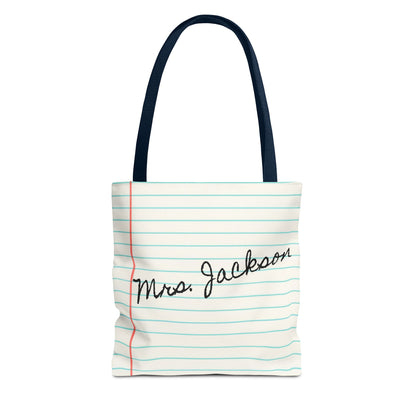 Personalized School Days Tote Bag, Reusable Shopping Bag, Back to School Gift, Teacher Appreciation, Fun Student Accessory