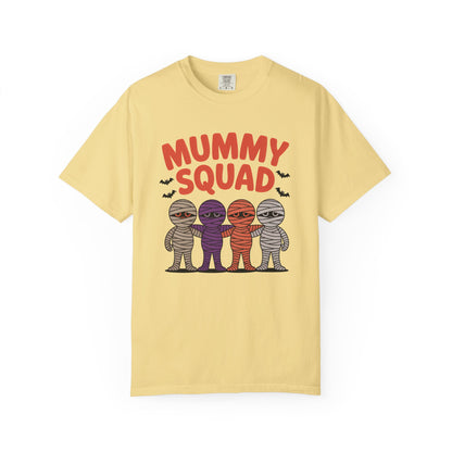 Mummy Squad Unisex T-shirt | Halloween Tee, Mummy Themed Shirt, Spooky Squad Shirt, Fall Festival Shirt, Fun Family Costume