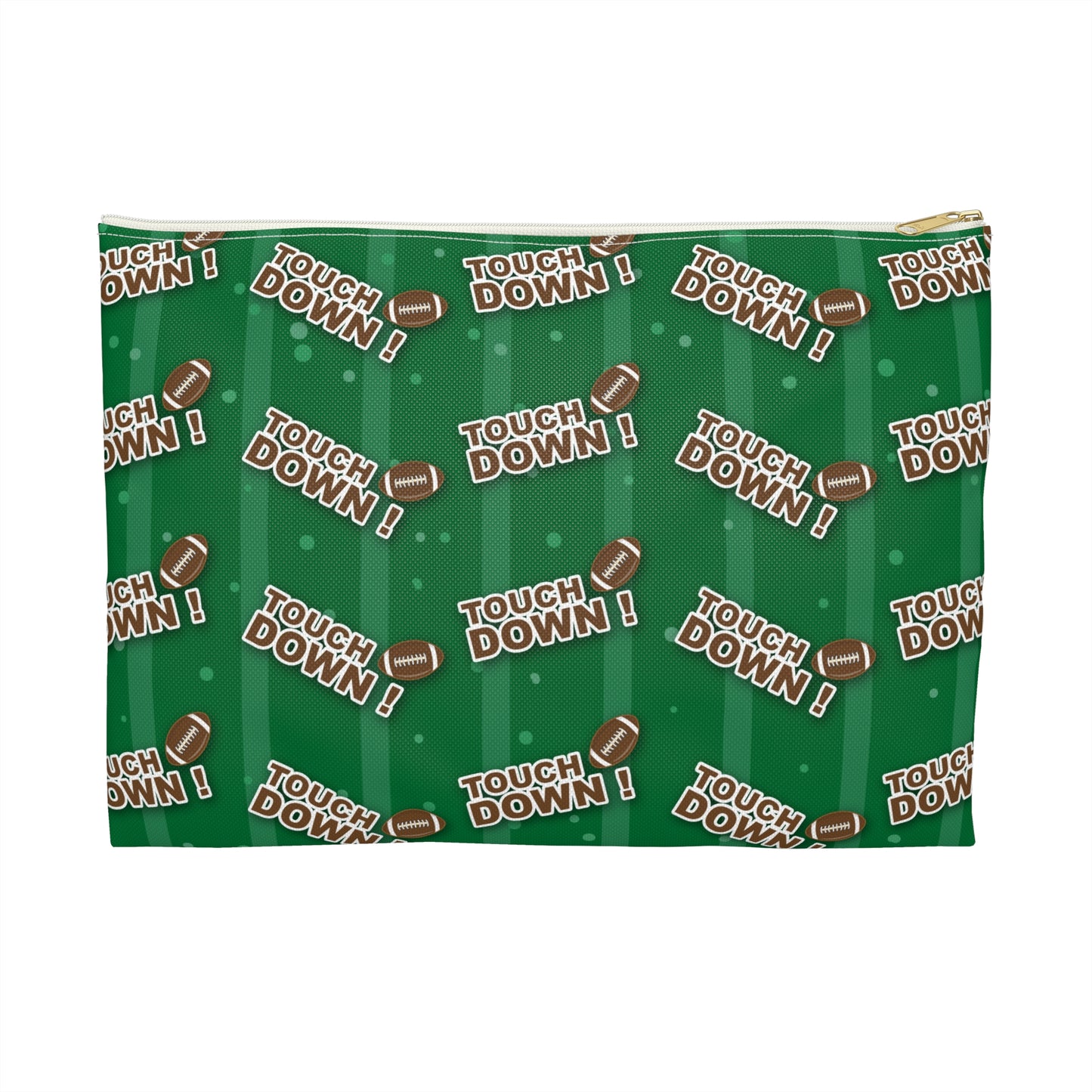 Football Accessory Pouch - Touchdown! Perfect Gift for Game Days, Sports Events, Team Spirit, Coaches, Fans, and Tailgating