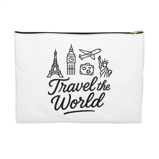 Travel Accessory Pouch | Perfect for Adventurers, Travelers, and Explorers | Ideal Travel Gifts, Vacation Essentials, Passport Holder