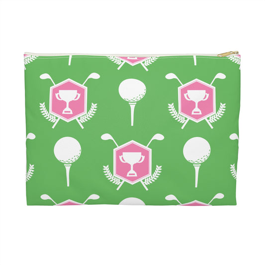 Golf-Themed Accessory Pouch, Perfect for Tournaments, Gifts for Golf Lovers, Sports Storage Bag, Travel Organizer, Fun Golf Accessories