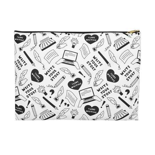 Creative Writer's Accessory Pouch - Ideal for Gifts, Journaling, Writing Enthusiasts, and Daily Organizers, Great for Birthdays, [...]