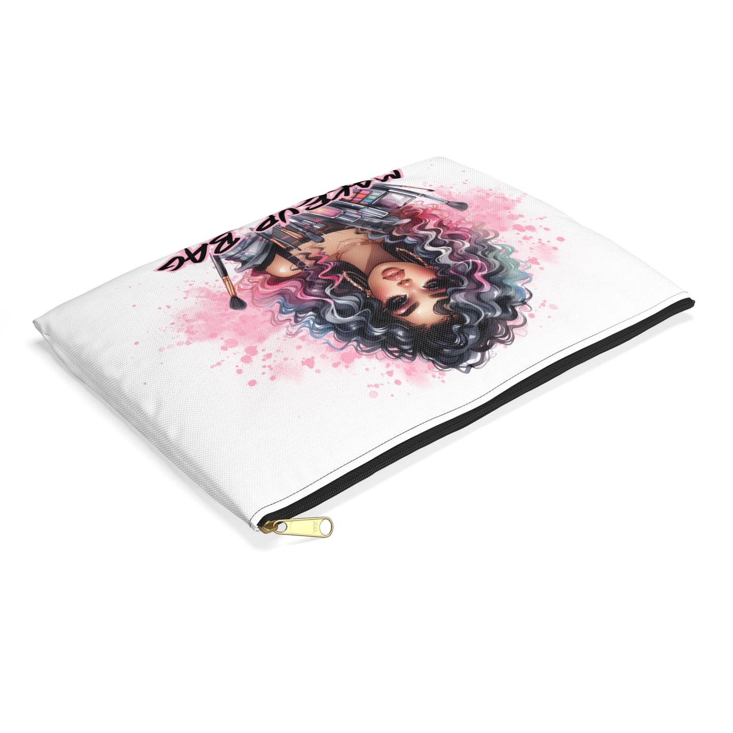 Makeup Bag with Glamorous Design, Cosmetic Organizer for Beauty Lovers, Perfect Gift for Birthdays, Holidays, and Special Occasions, [...]