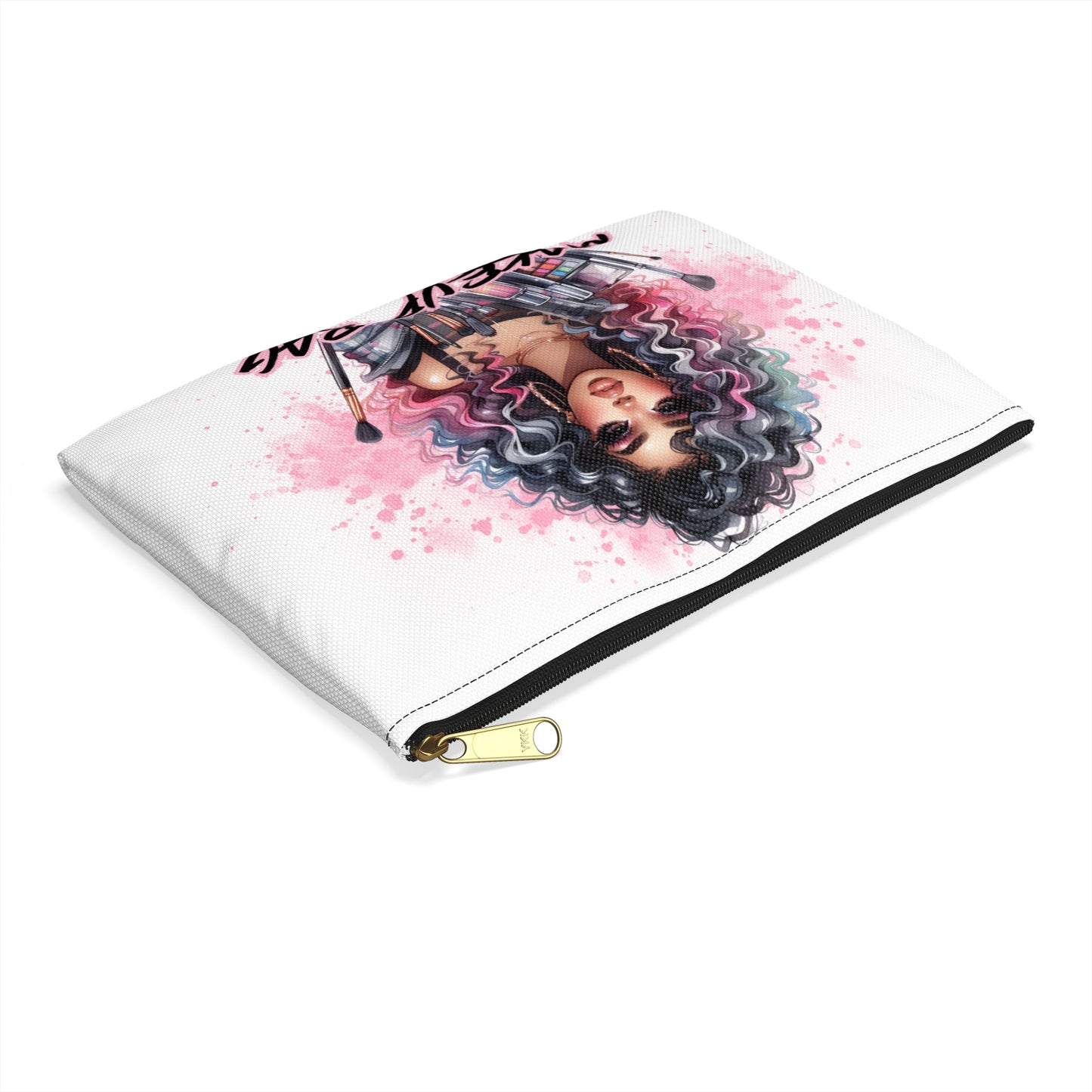 Makeup Bag with Glamorous Design, Cosmetic Organizer for Beauty Lovers, Perfect Gift for Birthdays, Holidays, and Special Occasions, [...]