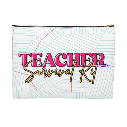 Study Vibes Accessory Pouch, Notebook Holder, Organizational Pouch, Gift for Students, School Supplies, Office Organizer