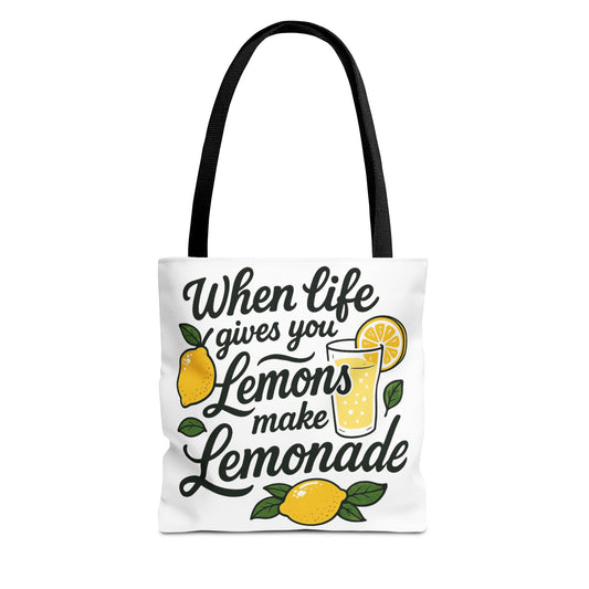 Charming Lemonade Tote Bag for Everyday Use, Gift for Teachers, Summer Outings, Eco-Friendly Shopping Tote, Inspirational Gift, Lemon [...]