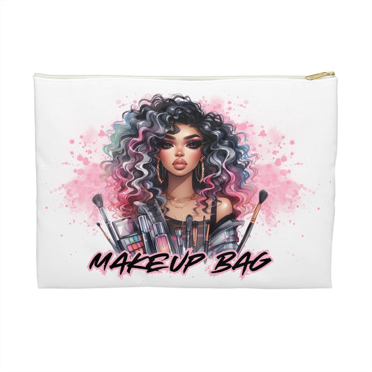 Makeup Bag with Glamorous Design, Cosmetic Organizer for Beauty Lovers, Perfect Gift for Birthdays, Holidays, and Special Occasions, [...]