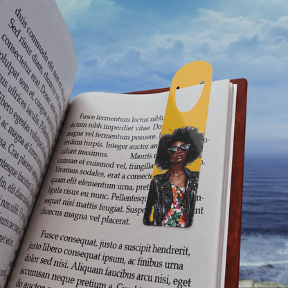 Chic Bookmark for Stylish Readers, Fashionista Bookmark, Unique Gift for Book Lovers, Stylish Reading Accessory, Bookmarks for Women