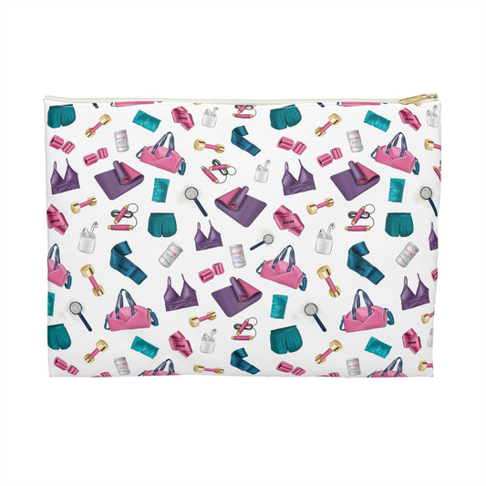Fitness Accessory Pouch, Gym Bag Organizer, Sports Makeup Bag, Travel Pouch, Workout Gear Holder, Cute Gym Accessories