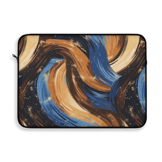 Abstract Artistic Laptop Sleeve | Stylish Tech Case, Modern Design, Unique Gift for Students, Black Friday, Cyber Monday