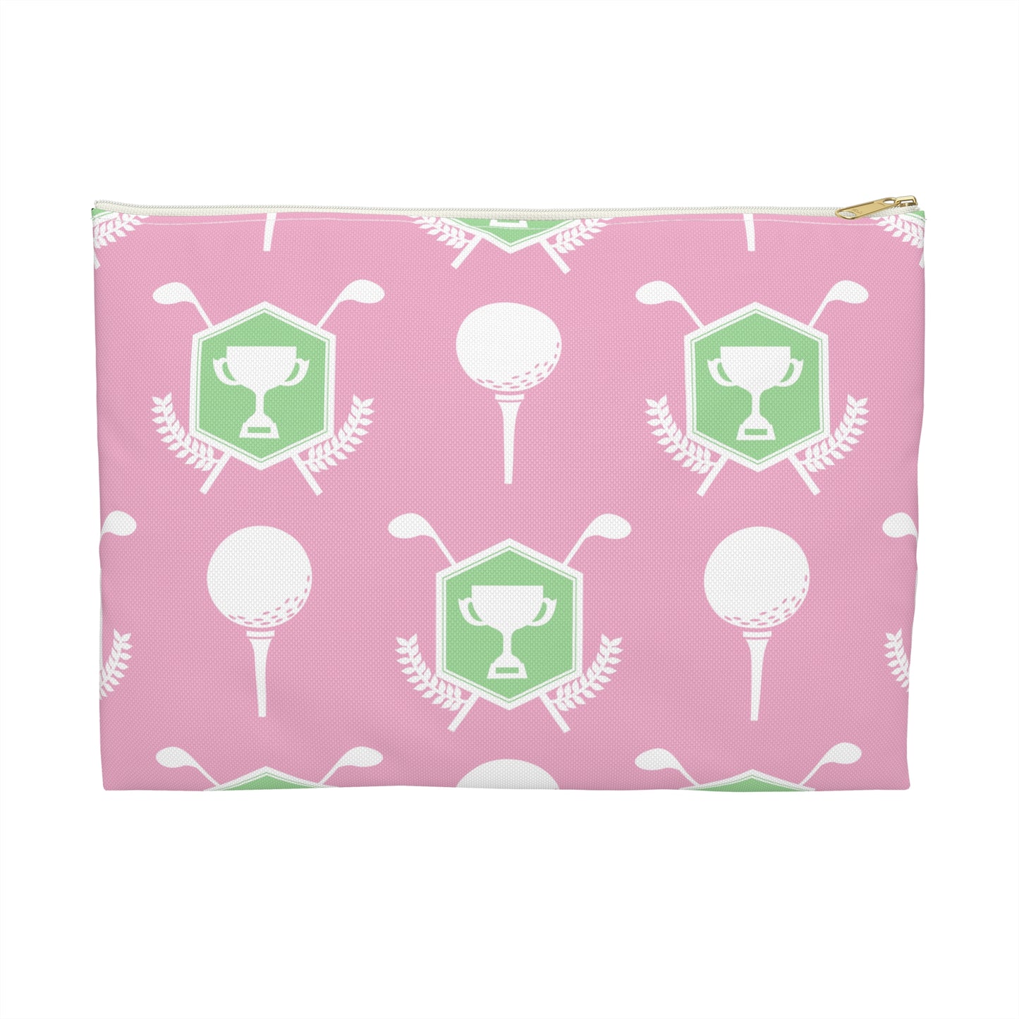 Golf-Themed Accessory Pouch for Sporty Enthusiasts, Organizer Bag for Golf Lovers, Gift for Golfers, Fun Pink Golf Pouch, Women's [...]