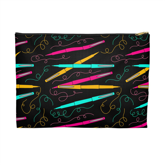Colorful Sewing Accessory Pouch, Craft Bag, Organizer for Sewing Supplies, Gift for Crafters, Perfect for Workshops and Events