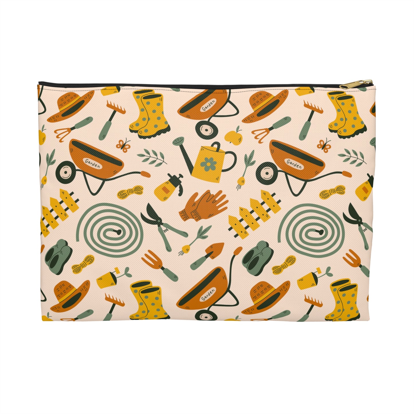Charming Gardening Accessory Pouch for Plant Lovers, Organizer Bag, Gift for Gardeners, Floral Storage, Eco-Friendly Travel Bag