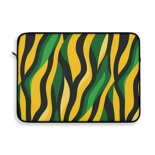 Vibrant Jungle Laptop Sleeve | Stylish Tech Case for Students, Creatives | Colorful Laptop Bag | Nature-Inspired Gift