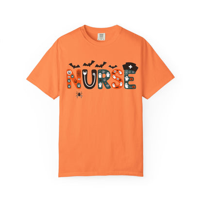 Halloween Nurse T-Shirt, Unisex Spooky Tee for Healthcare Workers, Cute Nurse Shirt, Fall Nurse Gift, Halloween Costume Top