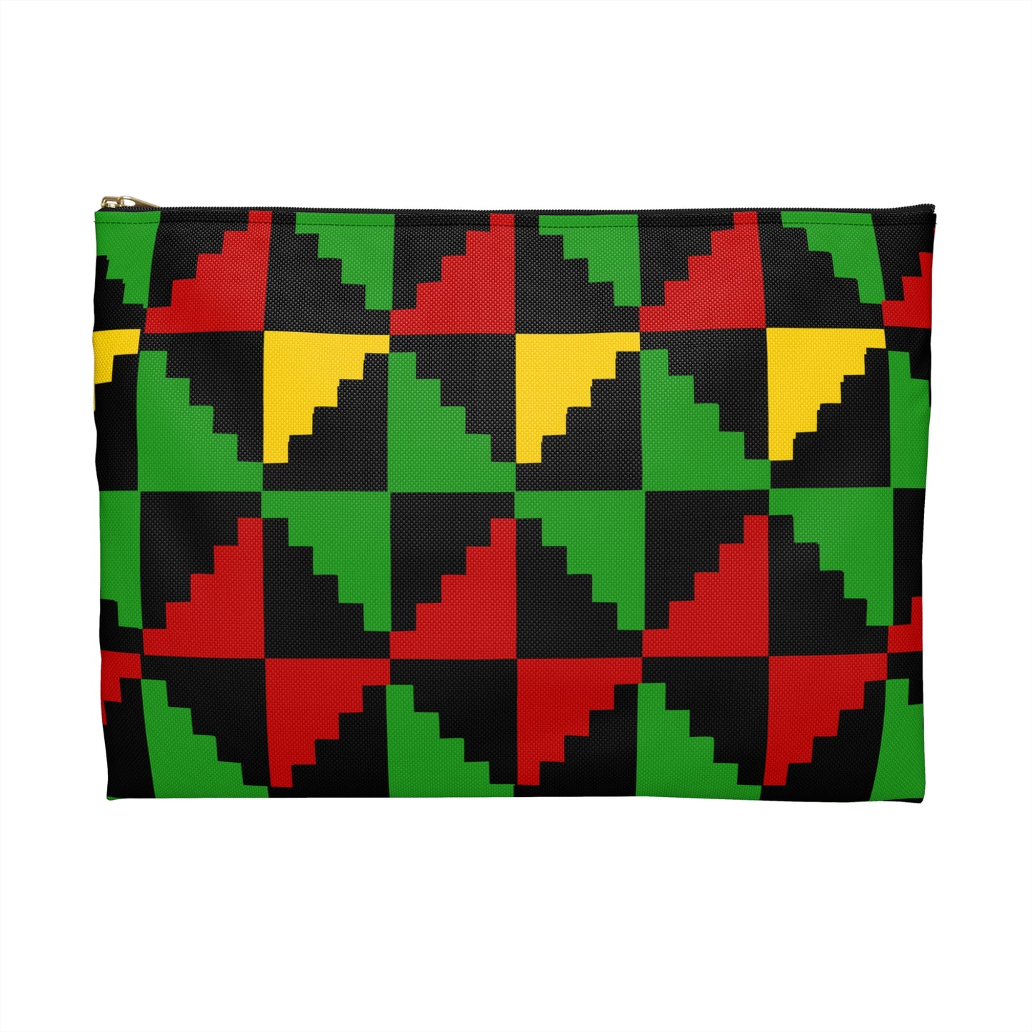 Vibrant Geometric Accessory Pouch, Colorful Travel Makeup Bag, Boho Style Cosmetic Case, Gift for Her, Festival Essentials