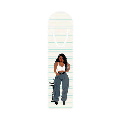 Chic Illustrated Bookmark, Stylish Bookmarker for Readers, Gifts for Book Lovers, Literary Accessory, Personalized Reading Companion, [...]