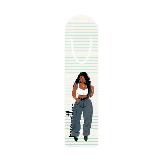 Chic Illustrated Bookmark, Stylish Bookmarker for Readers, Gifts for Book Lovers, Literary Accessory, Personalized Reading Companion, [...]