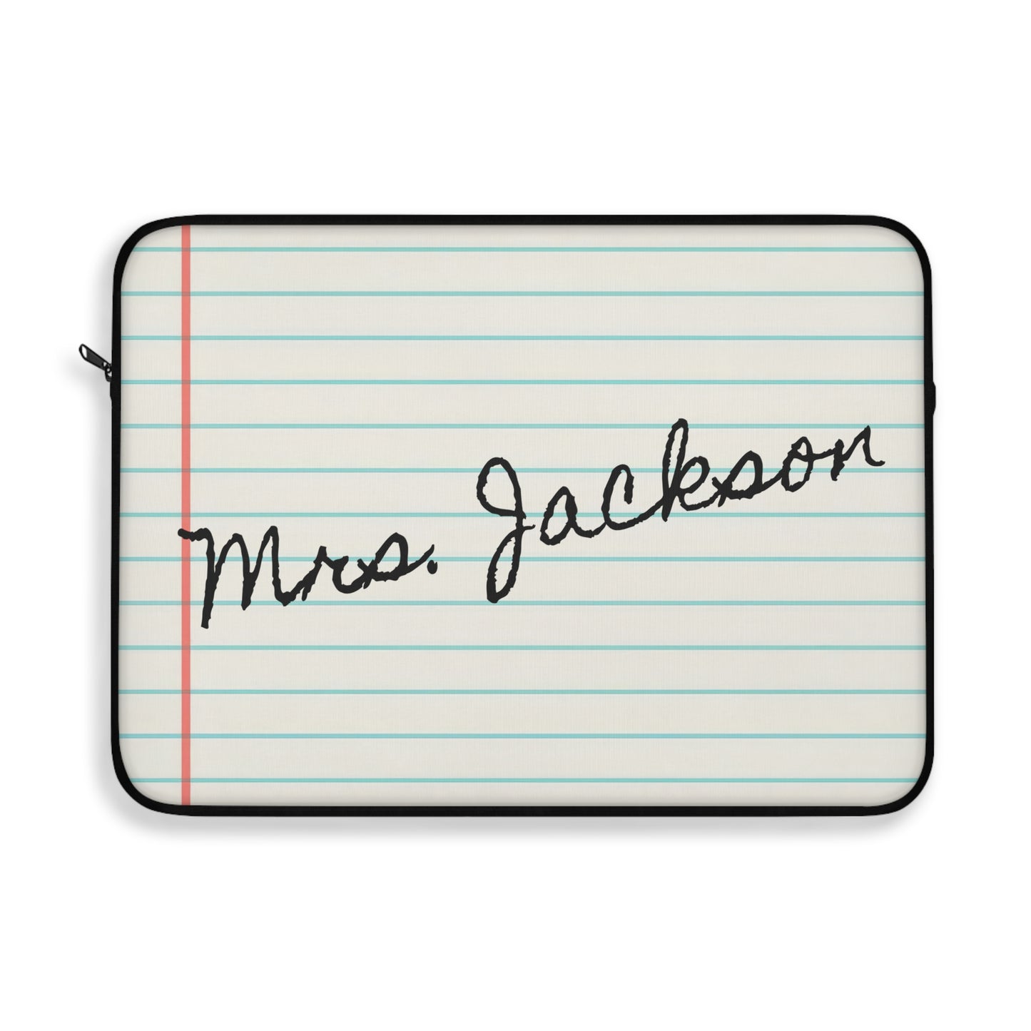 Personalized Teacher Laptop Sleeve, Customized Tech Organizer for Educators, Gift for Teachers, Back to School Accessory, Mrs. Jackson [...]