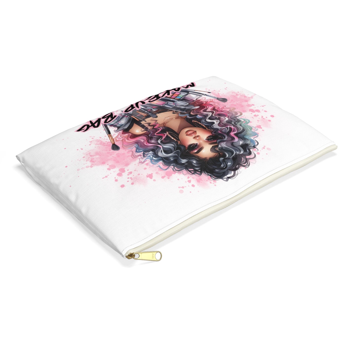 Makeup Bag with Glamorous Design, Cosmetic Organizer for Beauty Lovers, Perfect Gift for Birthdays, Holidays, and Special Occasions, [...]