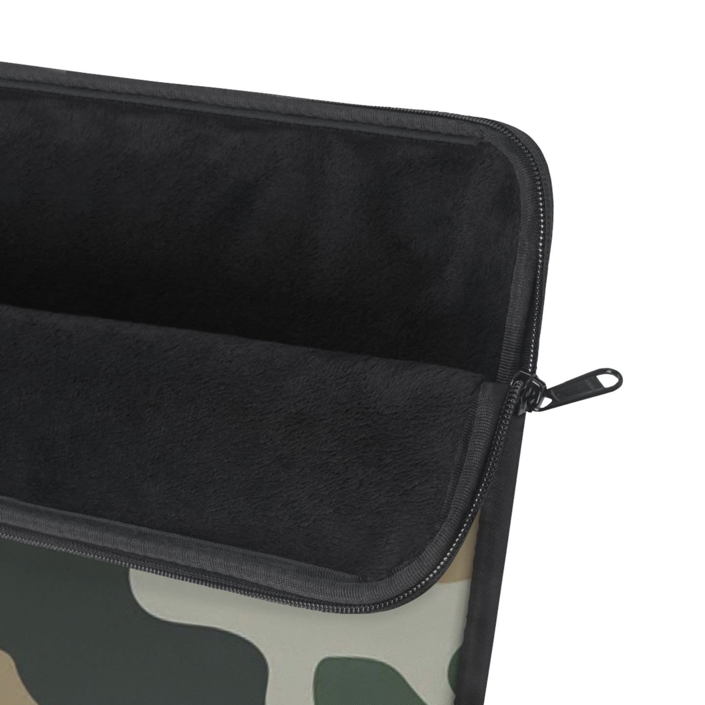 Green Camo Laptop Sleeve — Neoprene Protective Laptop Case