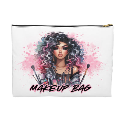 Makeup Bag with Glamorous Design, Cosmetic Organizer for Beauty Lovers, Perfect Gift for Birthdays, Holidays, and Special Occasions, [...]