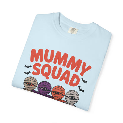 Mummy Squad Unisex T-shirt | Halloween Tee, Mummy Themed Shirt, Spooky Squad Shirt, Fall Festival Shirt, Fun Family Costume
