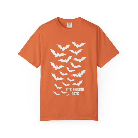 Halloween Bat T-Shirt, Spooky Unisex T-Shirt, Funny Graphic Tee, Fall Apparel, Perfect for Halloween Parties, Gift for Bat Lovers