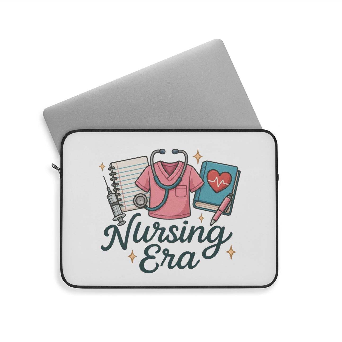 Nursing Era Laptop Sleeve — Cute Nurse Gear Design for Nursing Students & Nurses