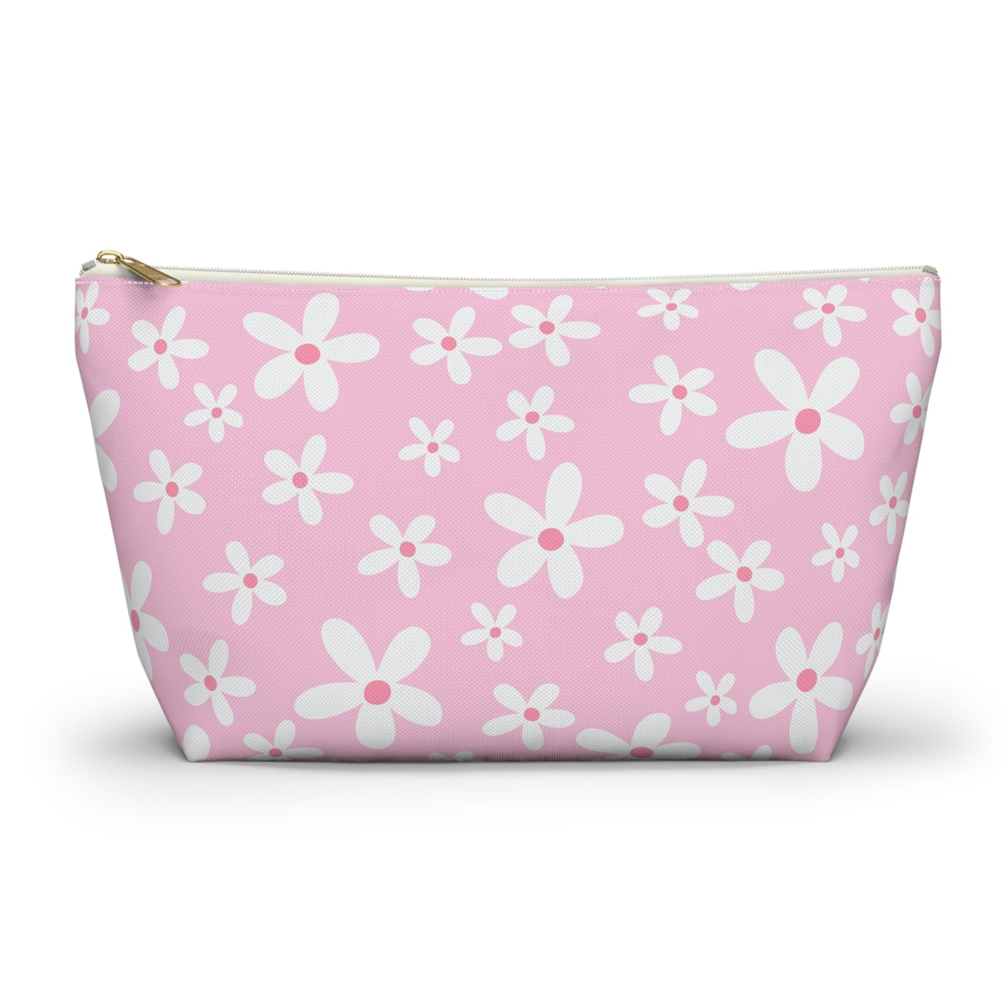 Floral Accessory Pouch | Cute Makeup Bag, Essential Organizing Bag, Gift for Her, Travel Cosmetic Case, Floral Print Pouch