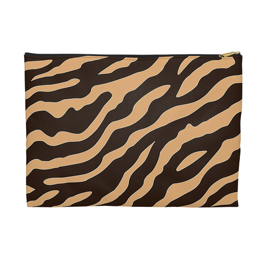 Stylish Animal Print Accessory Pouch, Makeup Bag, Travel Organizer, Clutch, Gift for Her, Trendy Zebra Pouch