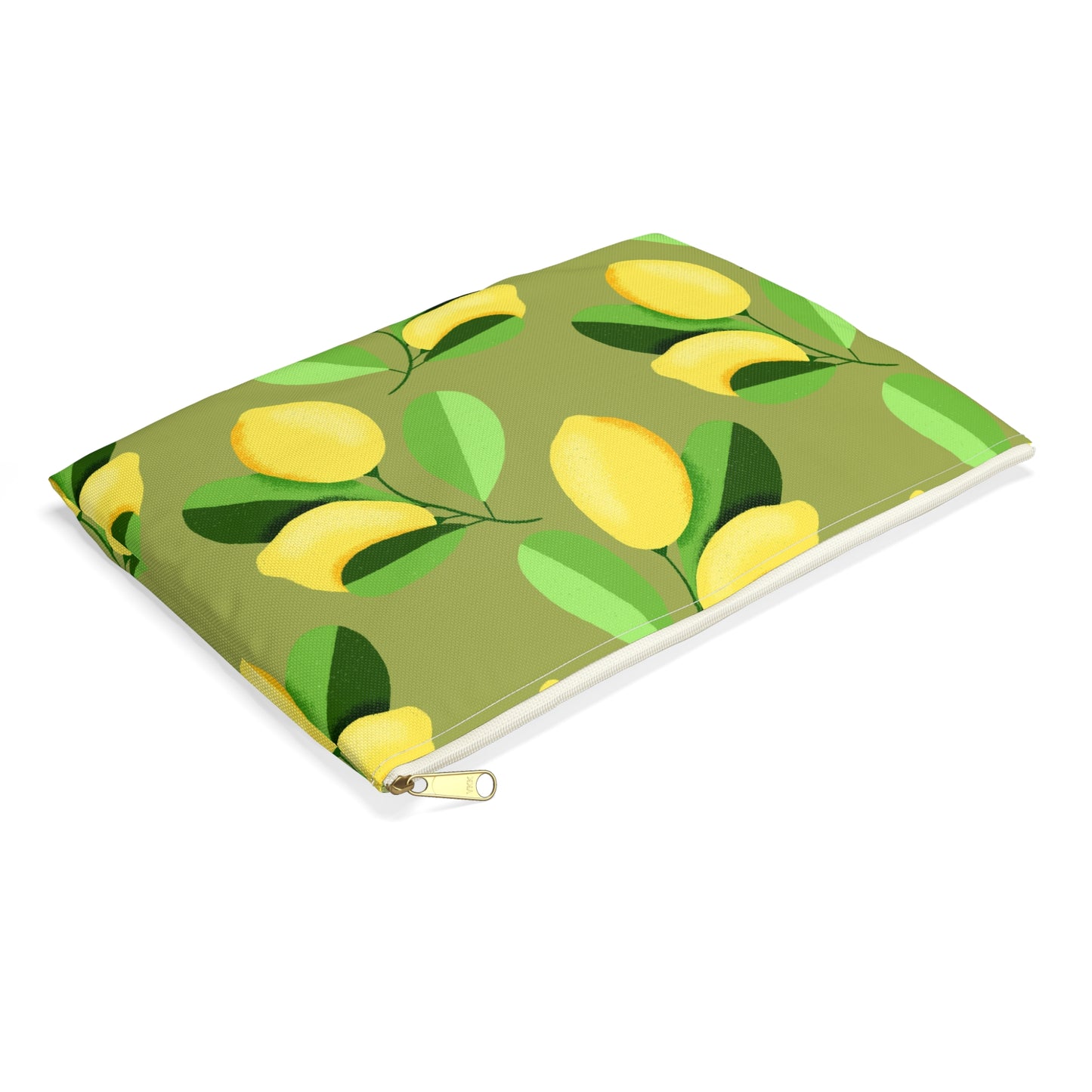 Lemon Print Accessory Pouch | Fun, Stylish Makeup Bag | Ideal Gift for Friends & Family, Organizing, Travel, Summer Vibes