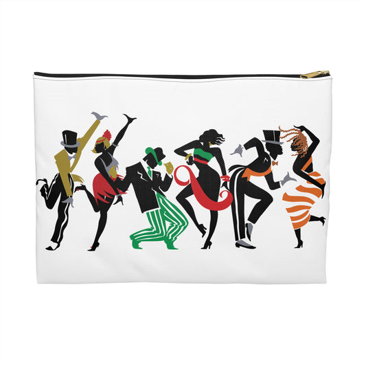 Dancing Chic Accessory Pouch | Retro Style Makeup Bag, Fun Gift, Unique Storage, Party & Night Out Essential