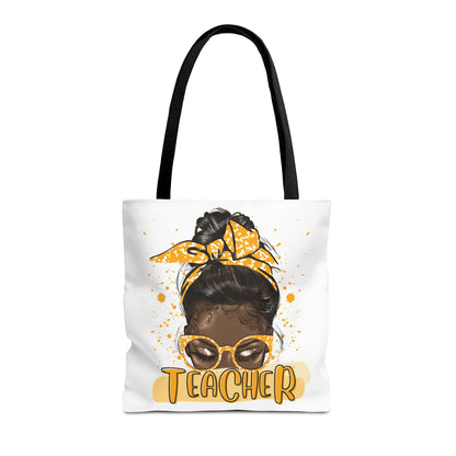 Teacher Tote Bag, Stylish Teacher Bag, Canvas Bag for Teacher Gifts, Back to School Tote, Personalized Tote Bag, Yellow