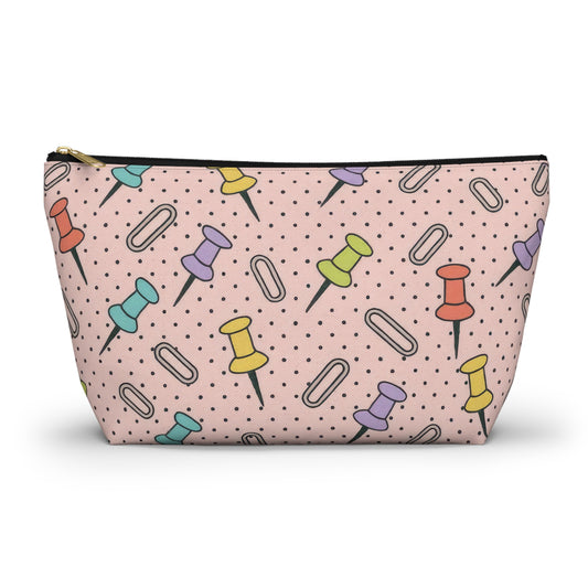 Cute Stationery Accessory Pouch, Pencil Case, Cosmetic Bag, Gift for Students, Teacher Supplies, Desk Organization