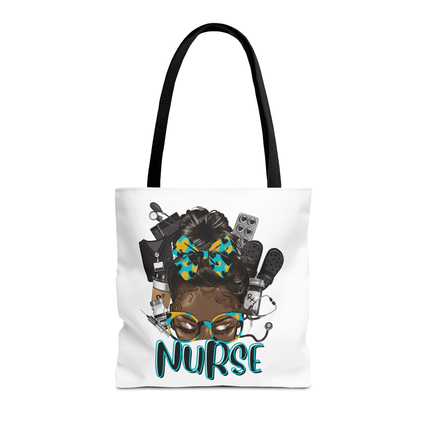 Nurse Appreciation Tote Bag, Fun Nurse Gift, Medical Student Tote, Nurse Life Accessory, Inspirational Carryall for Healthcare