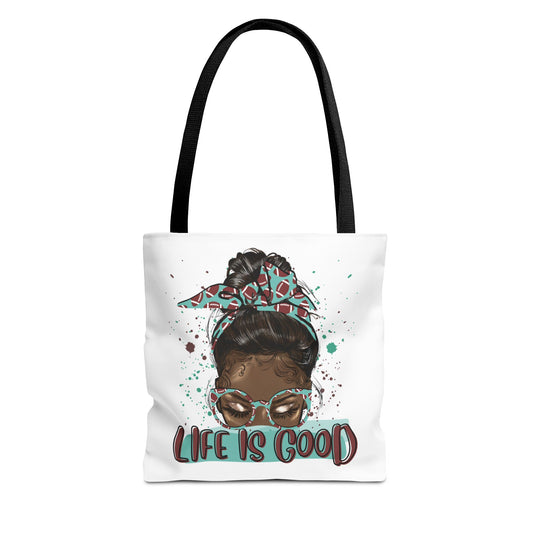 Stylish Tote Bag - Life is Good, Football Lover's Bag, Trendy Everyday Carryall, Perfect Gift for Sports Enthusiasts, Eco-Friendly [...]