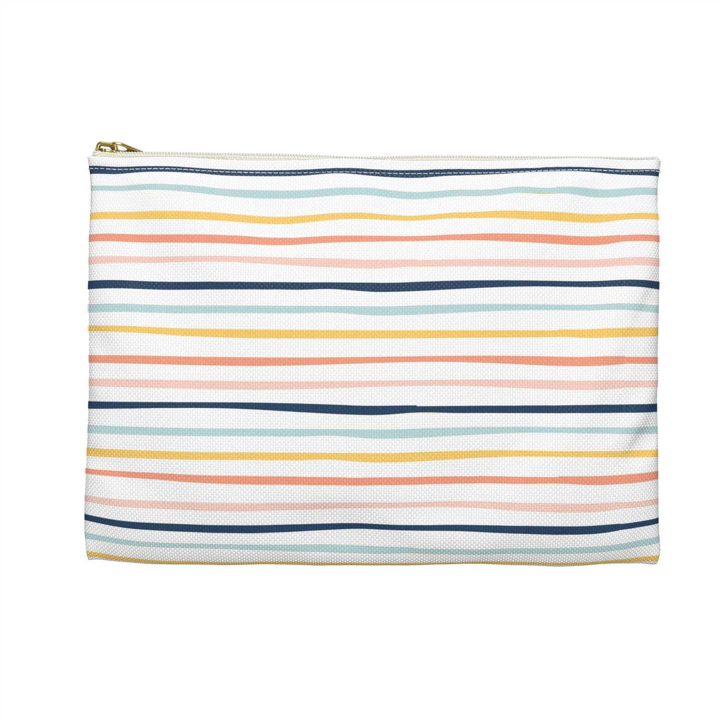 Fruity Accessory Pouch, Colorful Lemon Print Makeup Bag, Cute Travel Organizer, Summer Vibes Zipper Pouch, Ideal for Gifts, Everyday Use