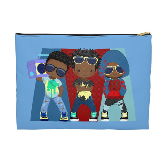 Cool Vibes Accessory Pouch | Trendy Organizer for Teens, Music Lovers, Retro Gifts, Travel Bag, Fun Storage