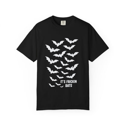 Halloween Bat T-Shirt, Spooky Unisex T-Shirt, Funny Graphic Tee, Fall Apparel, Perfect for Halloween Parties, Gift for Bat Lovers
