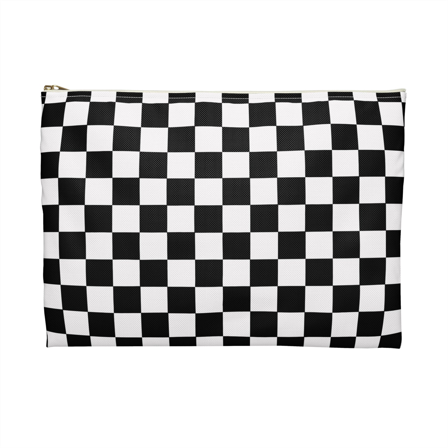 Chic Checkerboard Accessory Pouch | Trendy Makeup Bag, Travel Organizer, Gift for Her, Birthday, Practical Storage Solution