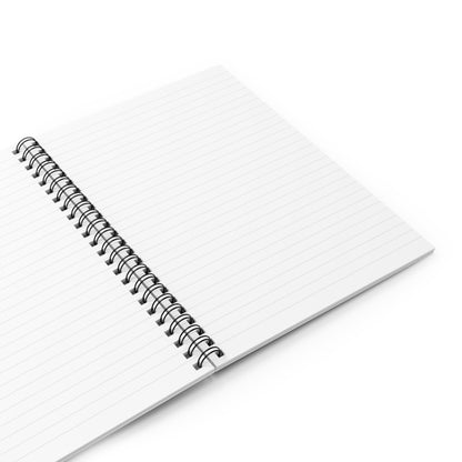Artistic Afro Woman Spiral Notebook - Ruled Lines for Creative Minds